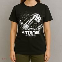 Artemis Launch To The Moon 2026 T-Shirt thumb 4