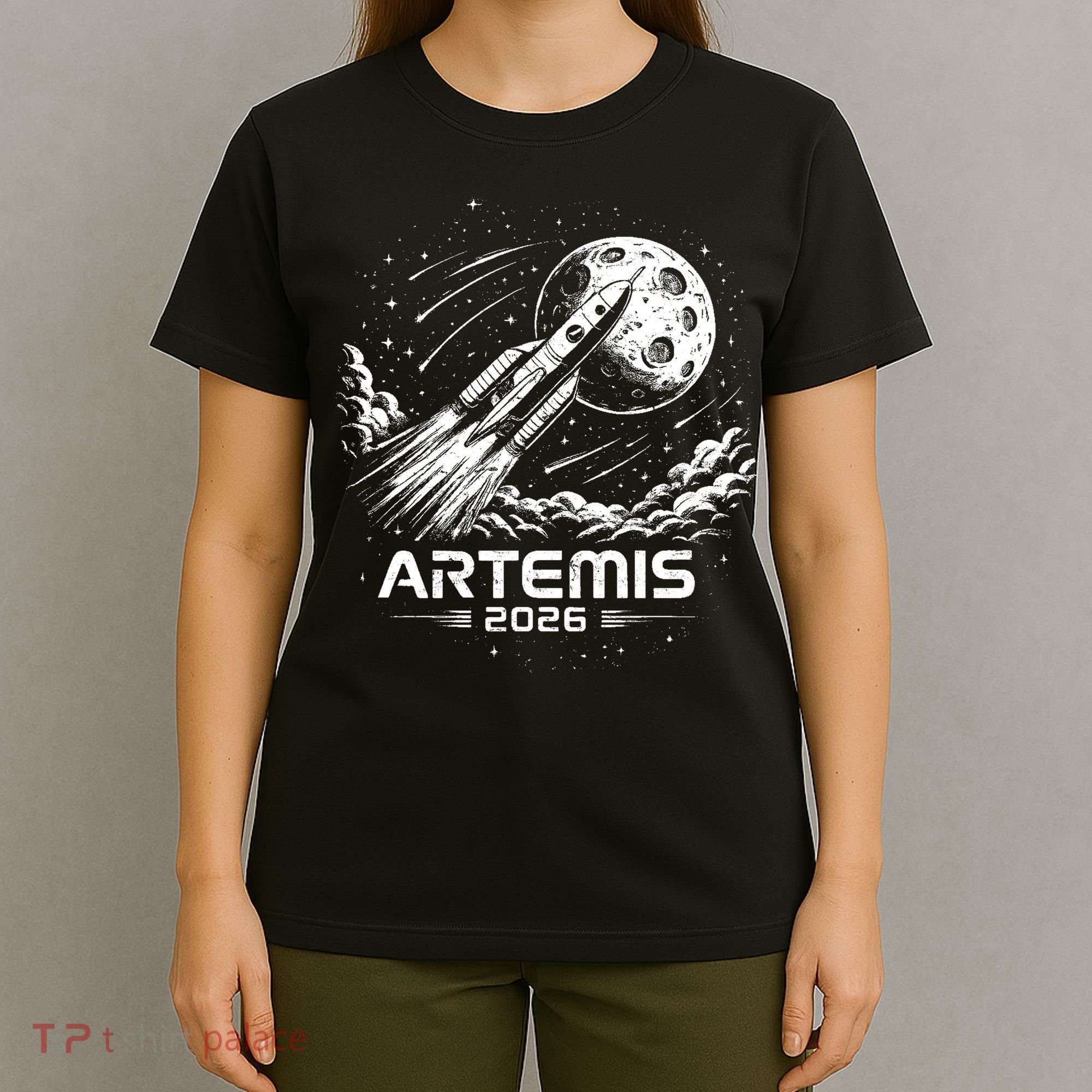 Artemis Launch To The Moon 2026 T-Shirt