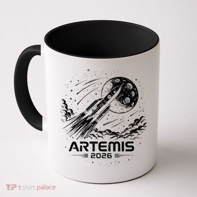 Artemis Launch To The Moon 2026 Coffee Mug