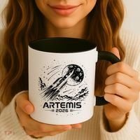 Artemis Launch To The Moon 2026 Coffee Mug thumb 3