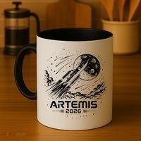 Artemis Launch To The Moon 2026 Coffee Mug thumb 4