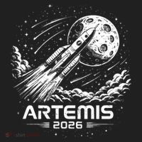 Artemis Launch To The Moon 2026 Beanie thumb 2