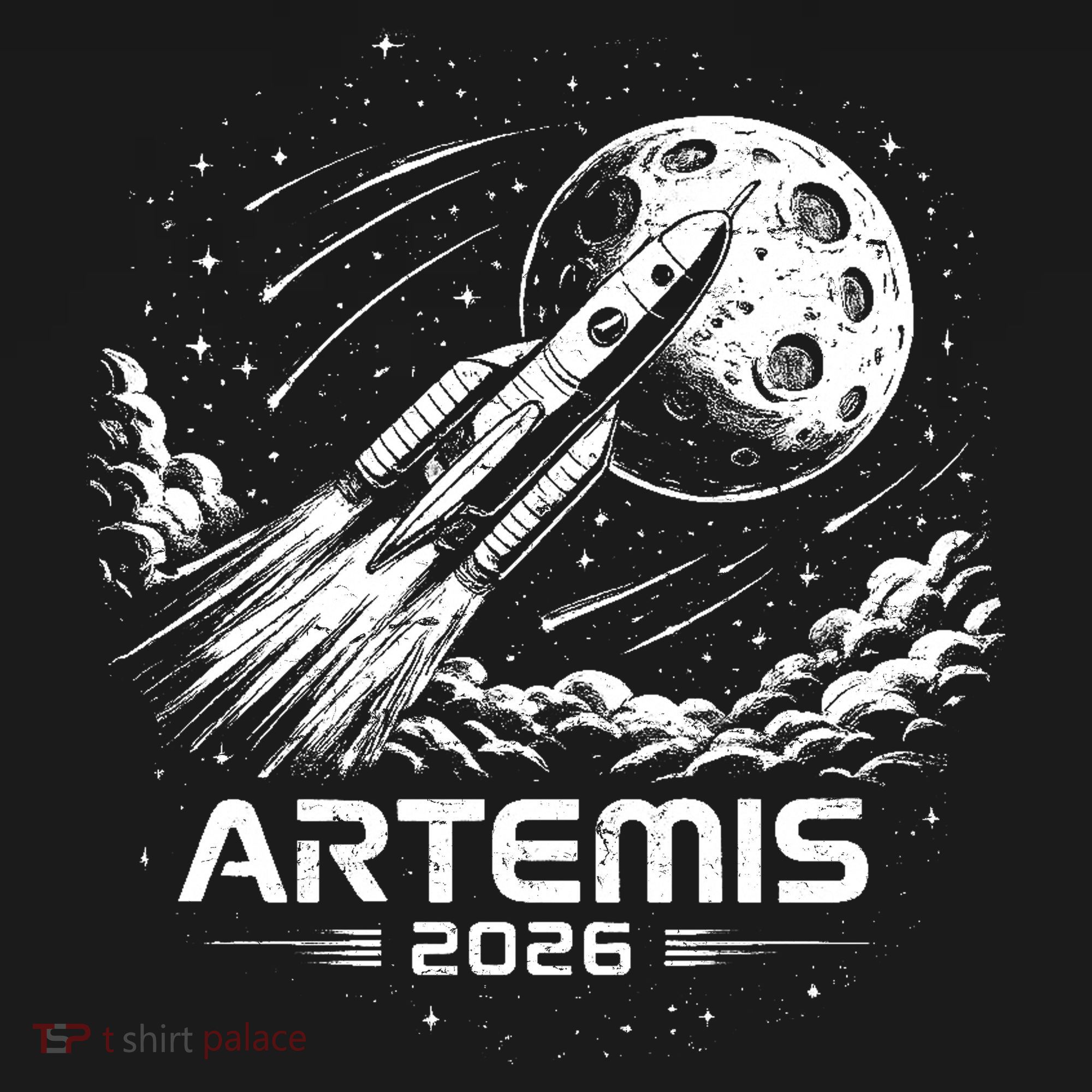 Artemis Launch To The Moon 2026 Pajama Set
