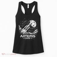 Artemis Launch To The Moon 2026 Women's Tank Top thumb 0