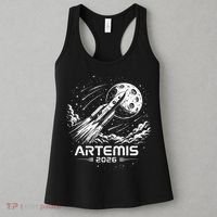 Artemis Launch To The Moon 2026 Women's Tank Top thumb 3