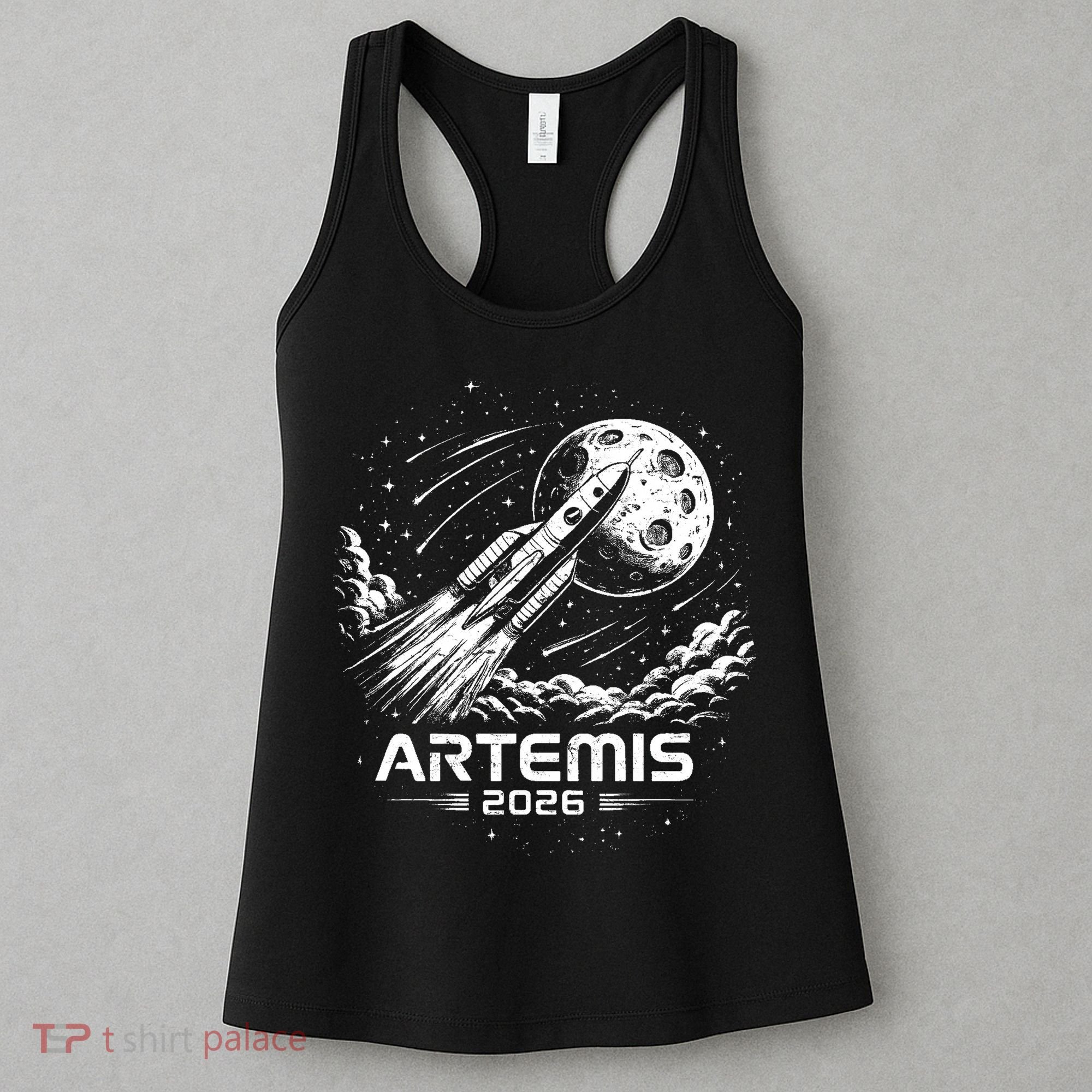 Artemis Launch To The Moon 2026 Women's Tank Top