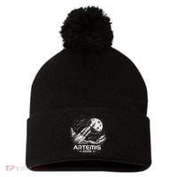 Artemis Launch To The Moon 2026 Pom Pom 12in Knit Beanie thumb 0