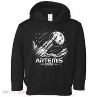 Artemis Launch To The Moon 2026 Toddler Hoodie thumb 0