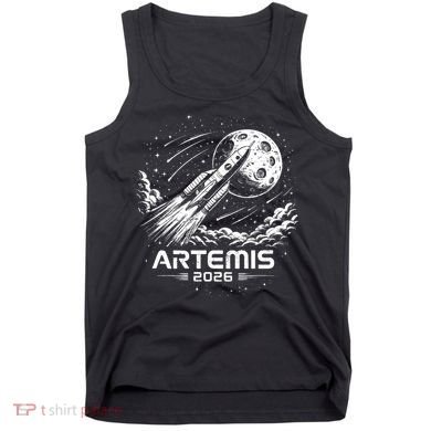 Artemis Launch To The Moon 2026 Tank Top