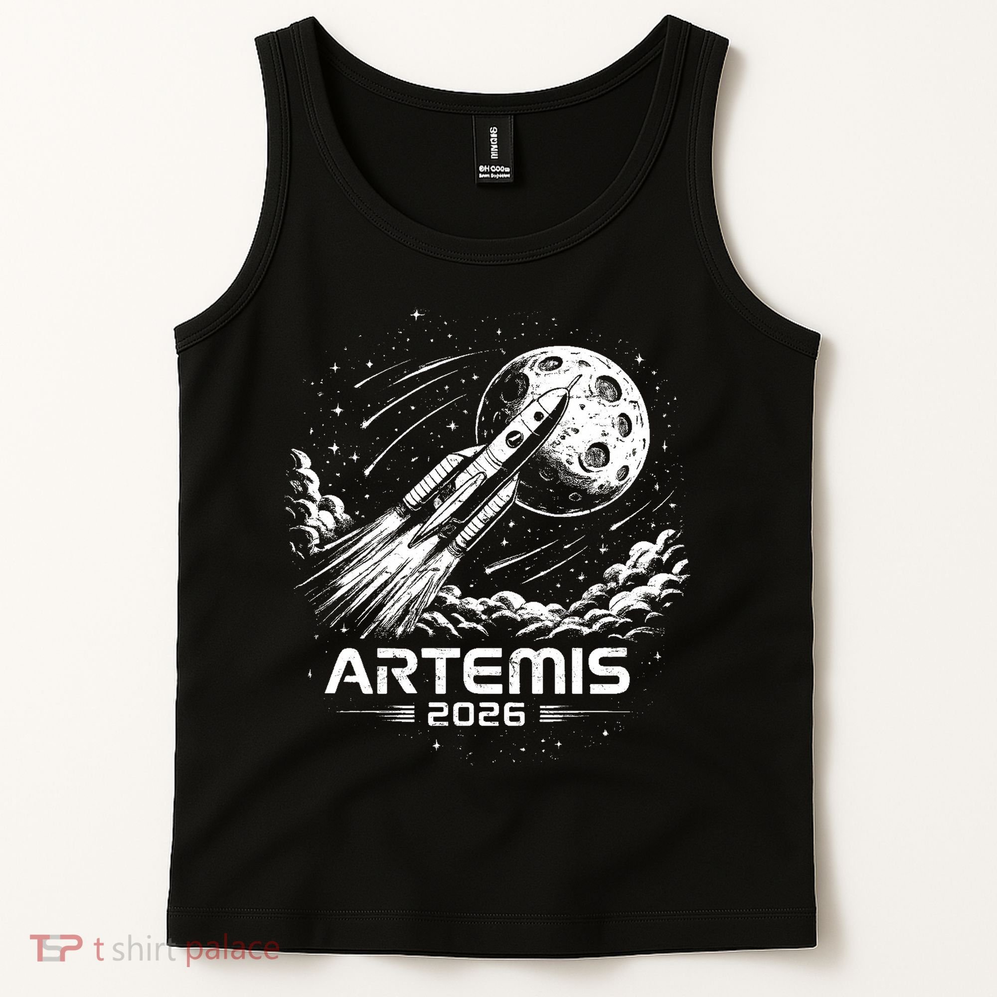 Artemis Launch To The Moon 2026 Tank Top
