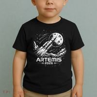 Artemis Launch To The Moon 2026 Toddler T-Shirt thumb 2
