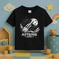 Artemis Launch To The Moon 2026 Toddler T-Shirt thumb 3