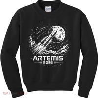 Artemis Launch To The Moon 2026 Kids Sweatshirt thumb 0