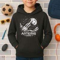 Artemis Launch To The Moon 2026 Kids Hoodie thumb 2
