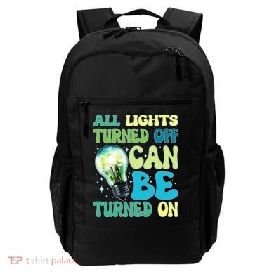All Lights Turned Off Can Be Turned On Backpack