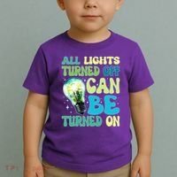 All Lights Turned Off Can Be Turned On Toddler T-Shirt thumb 2