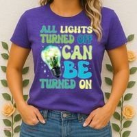 All Lights Turned Off Can Be Turned On Women's T-Shirt thumb 2