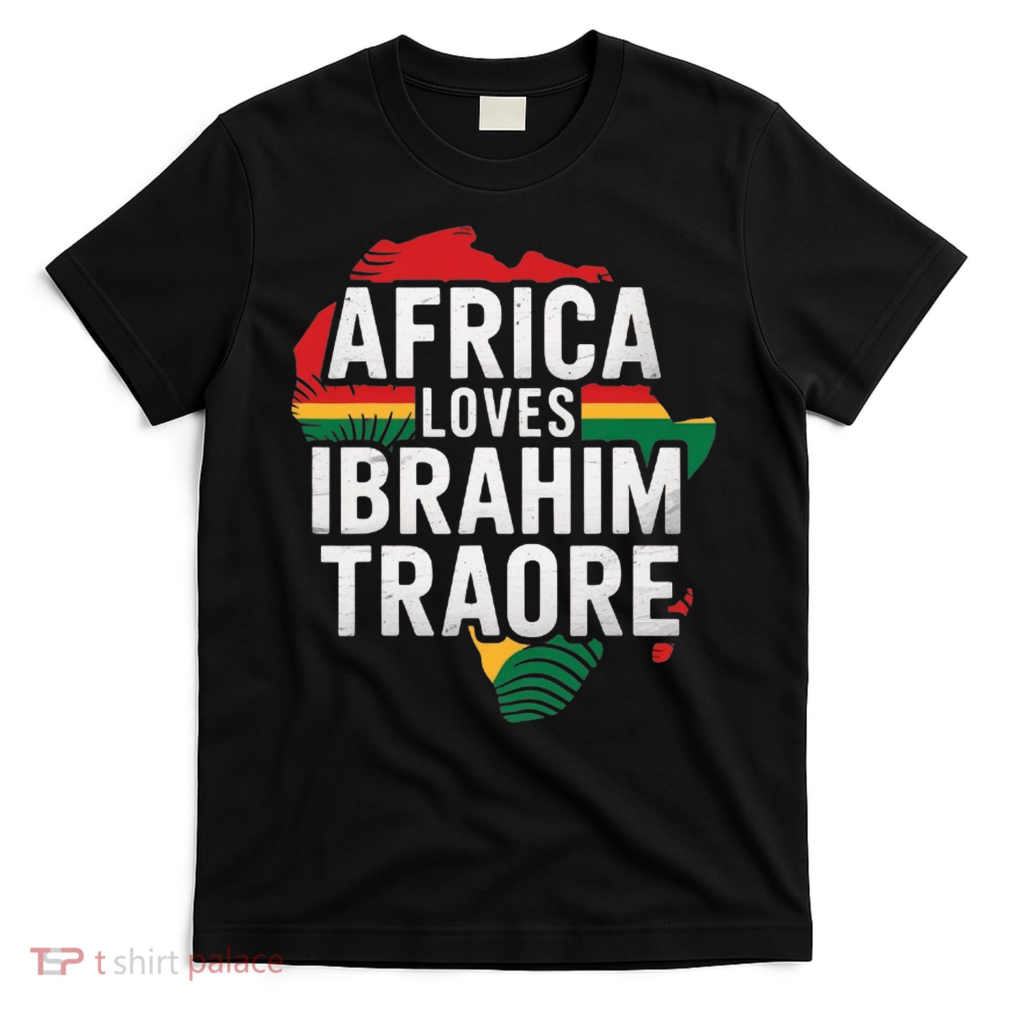 Africa Loves Traore Burkina Faso- Ibrahim Traoré  T-Shirt