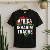 Africa Loves Traore Burkina Faso- Ibrahim Traoré  T-Shirt thumb 2
