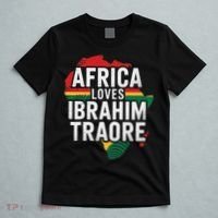 Africa Loves Traore Burkina Faso- Ibrahim Traoré  T-Shirt thumb 5