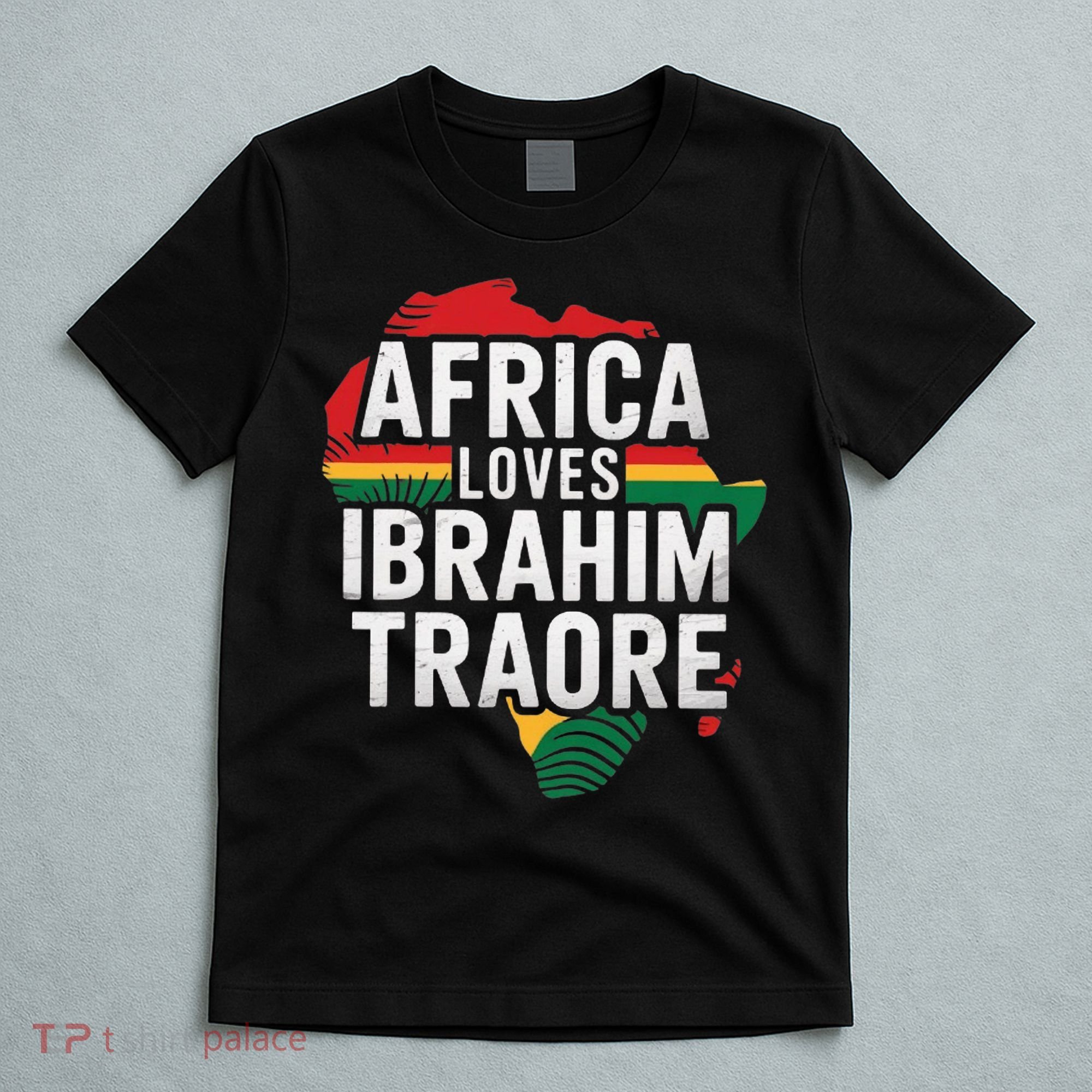 Africa Loves Traore Burkina Faso- Ibrahim Traoré  T-Shirt