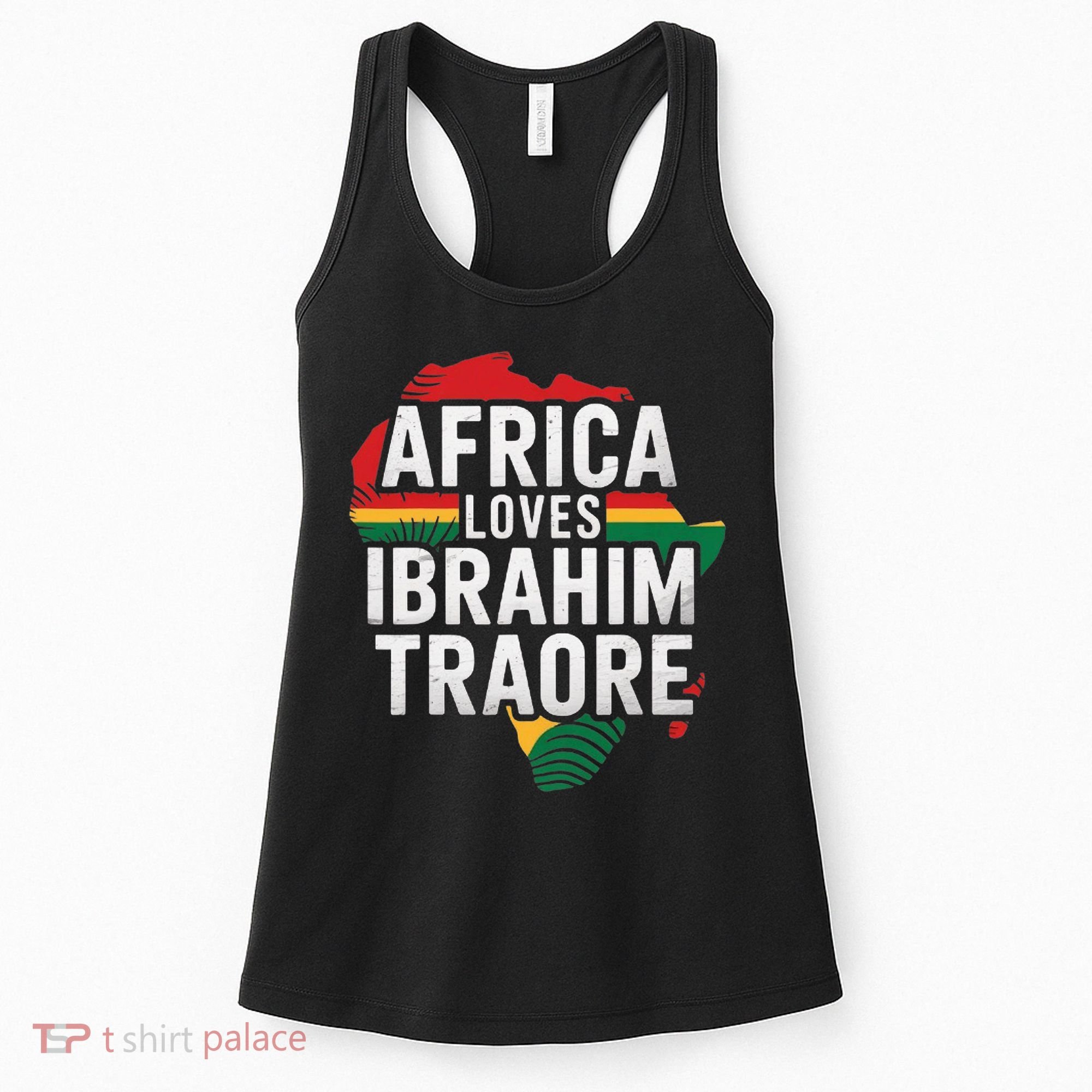 Africa Loves Traore Burkina Faso- Ibrahim Traoré  Women's Tank Top