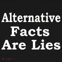 Alternative Facts Are Lies Donald Trump Women's Hoodie thumb 2