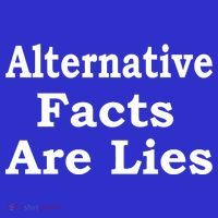 Alternative Facts Are Lies Donald Trump Mousepad thumb 1