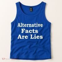 Alternative Facts Are Lies Donald Trump Tank Top thumb 2