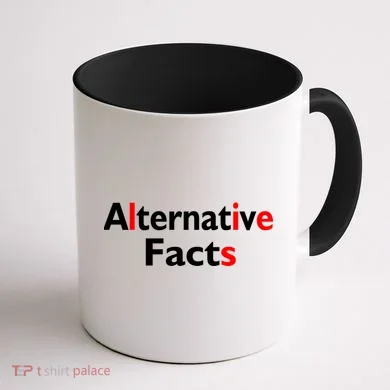 Alternative Facts Lies Coffee Mug back