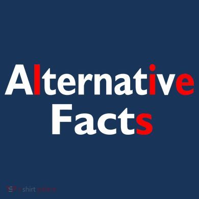 Alternative Facts Lies Youth Performance Sprint T-Shirt
