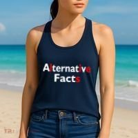 Alternative Facts Lies Women's Tank Top thumb 2