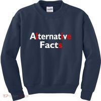 Alternative Facts Lies Kids Sweatshirt thumb 0