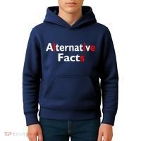 Alternative Facts Lies Kids Hoodie thumb 4