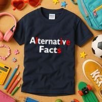 Alternative Facts Lies Kids T-Shirt thumb 3
