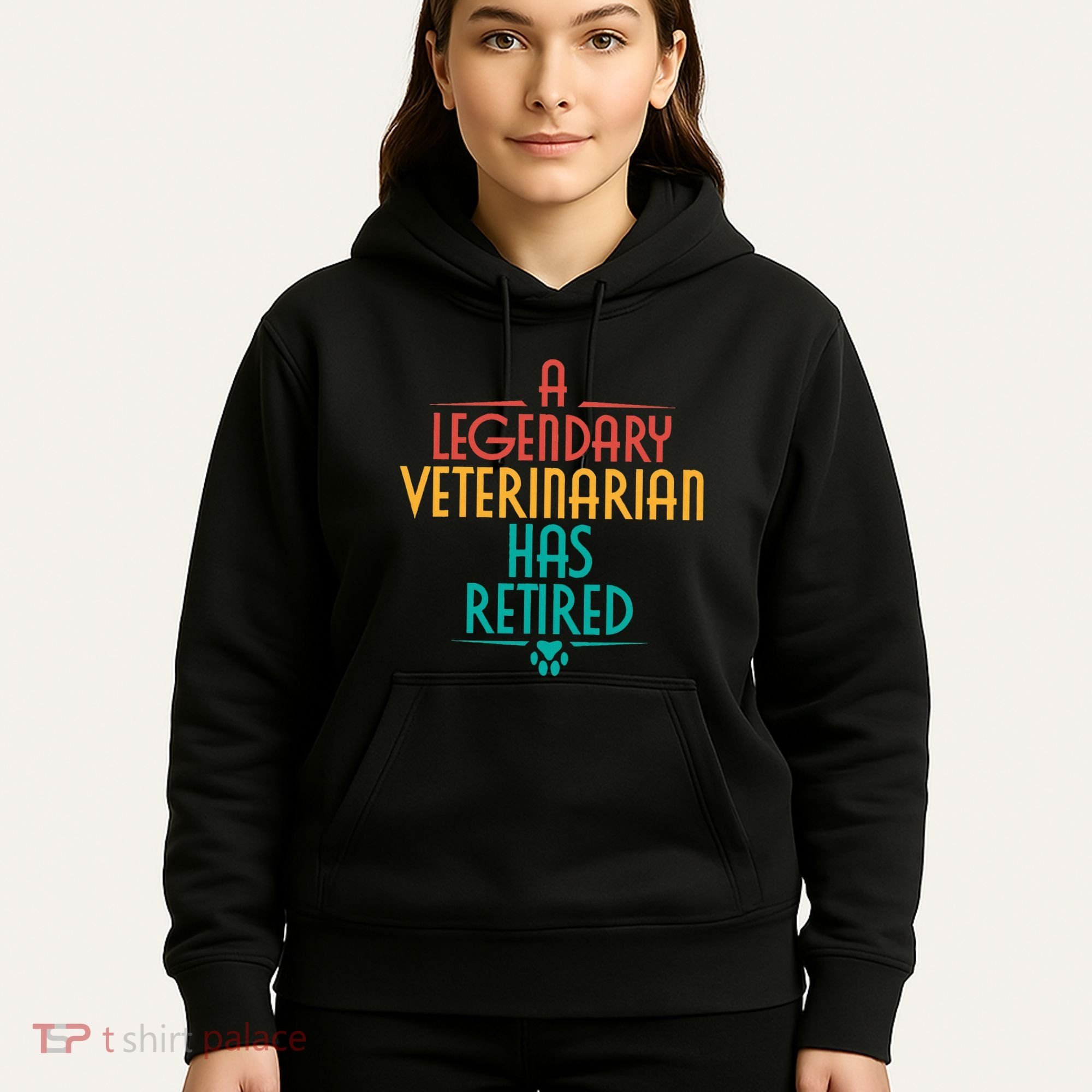A Legendary Veterinarian Has Retired Retirement Veterinary Hoodie