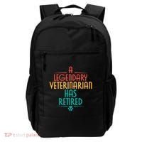 A Legendary Veterinarian Has Retired Retirement Veterinary Backpack thumb 0