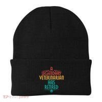 A Legendary Veterinarian Has Retired Retirement Veterinary Beanie thumb 0
