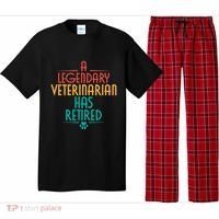 A Legendary Veterinarian Has Retired Retirement Veterinary Pajama Set thumb 0