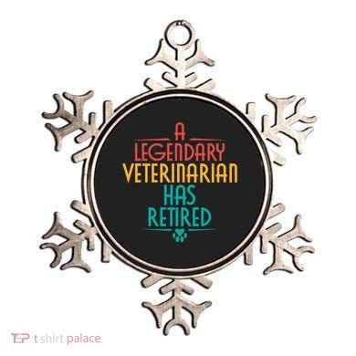 A Legendary Veterinarian Has Retired Retirement Veterinary Ornament