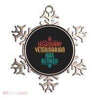 A Legendary Veterinarian Has Retired Retirement Veterinary Ornament thumb 0