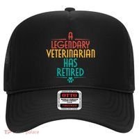 A Legendary Veterinarian Has Retired Retirement Veterinary Hat thumb 0