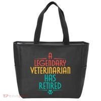 A Legendary Veterinarian Has Retired Retirement Veterinary Tote Bag thumb 0