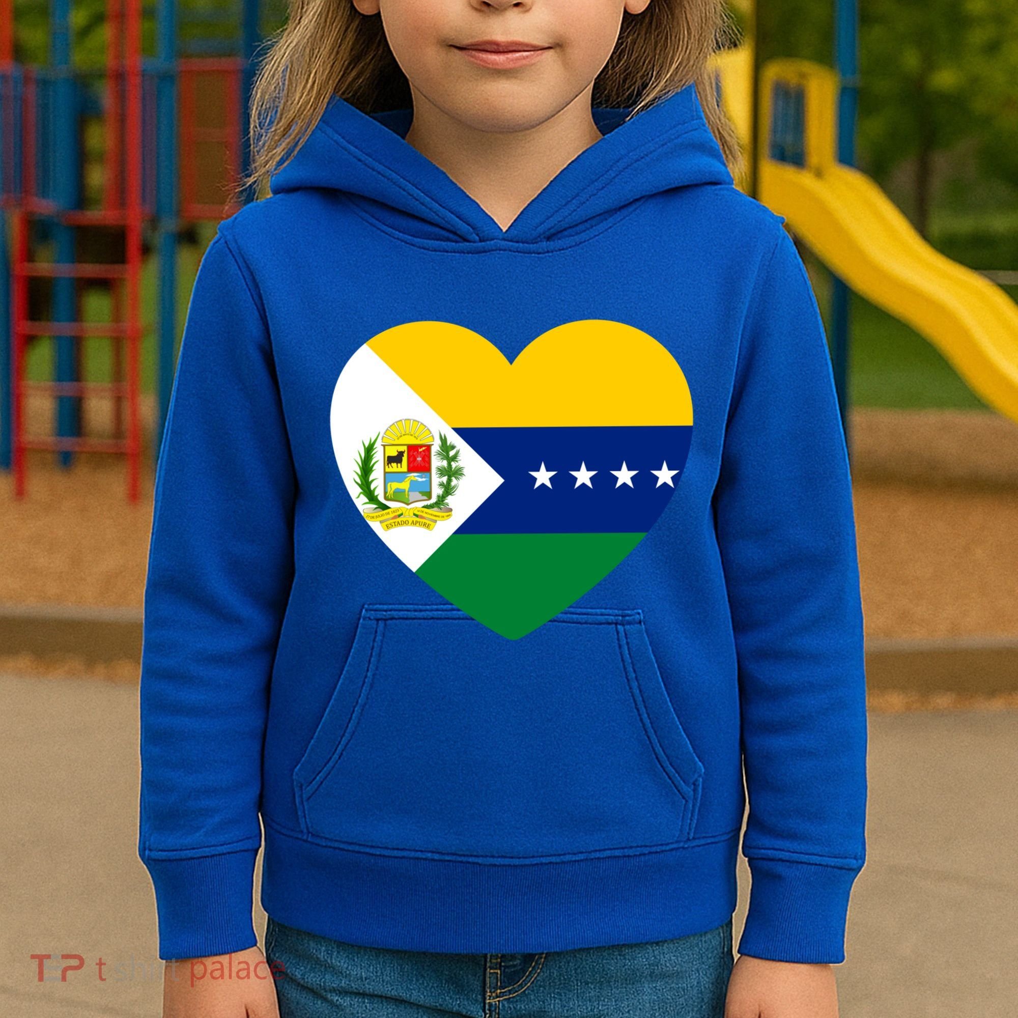 Apure Love Venezuela Gift Kids Hoodie