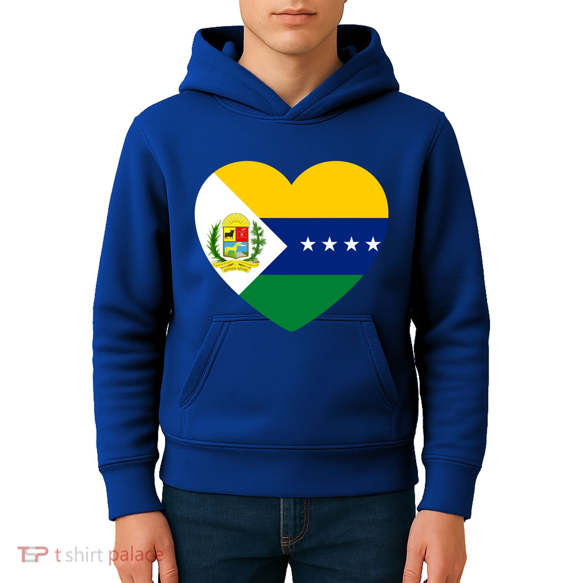 Apure Love Venezuela Gift Kids Hoodie