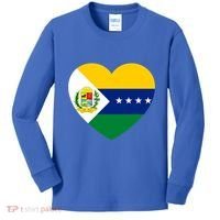Apure Love Venezuela Gift Kids Long Sleeve Shirt thumb 0