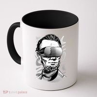 Abraham Lincoln Virtual Reality Glasses Coffee Mug thumb 0