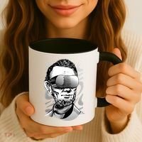 Abraham Lincoln Virtual Reality Glasses Coffee Mug thumb 3
