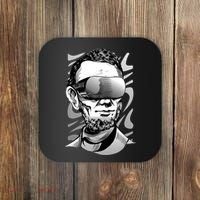 Abraham Lincoln Virtual Reality Glasses Coaster thumb 0