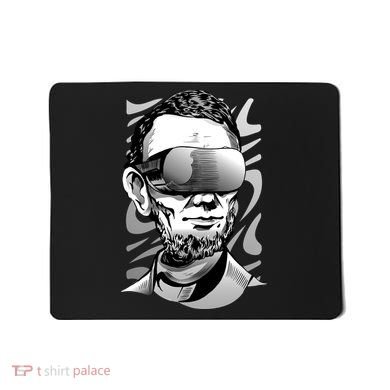 Abraham Lincoln Virtual Reality Glasses Mousepad